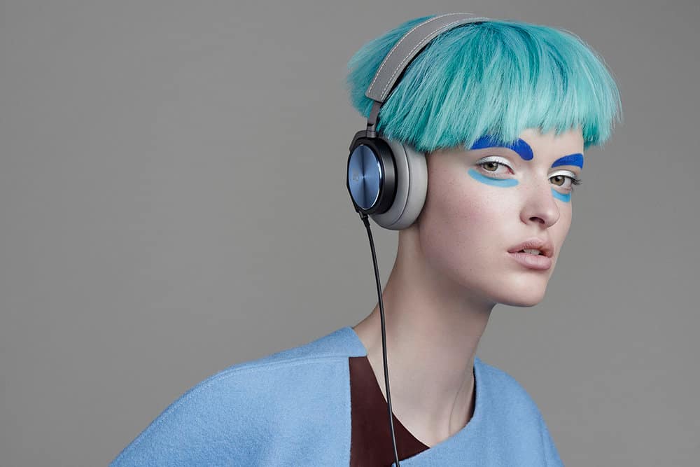 B&O Play commercial campaign makeup work